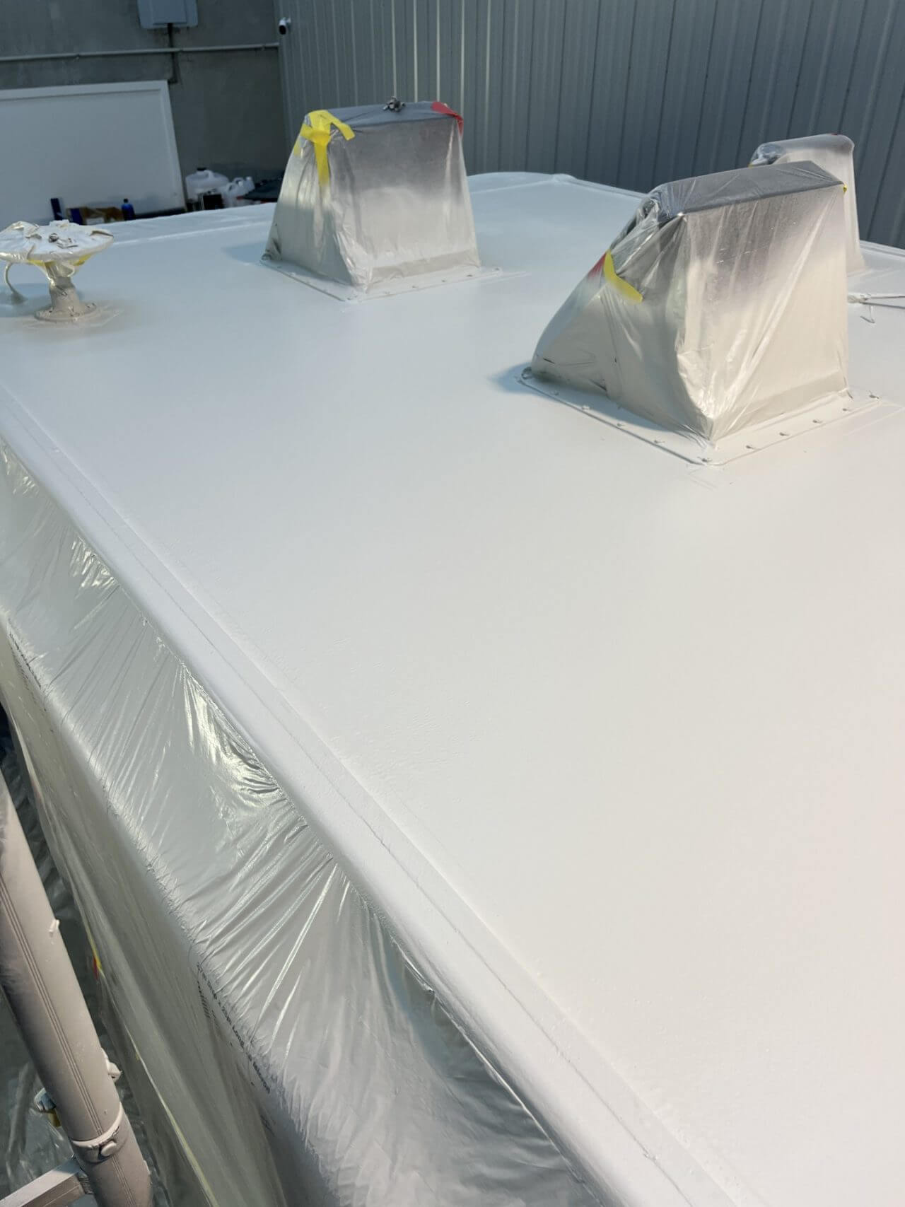 Roof Waterproofing Treatment — after